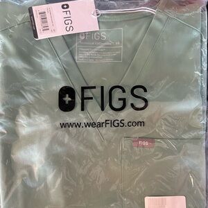 Figs Jade Catarina One-Pocket Scrub Top